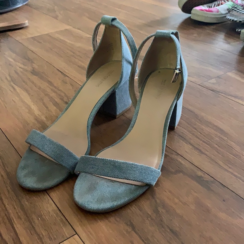 Denim Heels